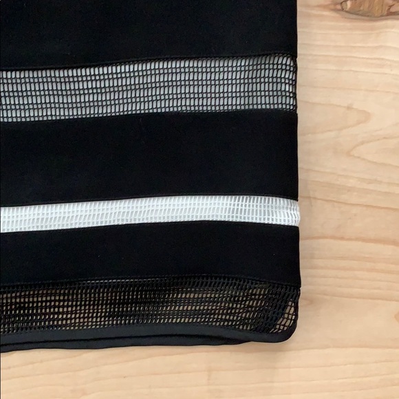 WHBM Mesh Inset Skirt - Picture 4 of 8